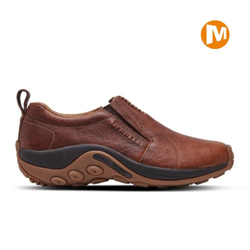 Merrell Jungle Moc Crafted Slip-On Schuhe Herren DunkelBraun [DE-WRBIO]